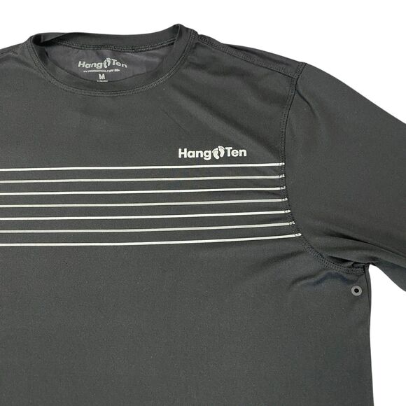 Hang Ten Men’s Long Sleeve Sun Tee, UPF 50+ Protection, Quick-Dry Gray  M - Picture 3 of 14